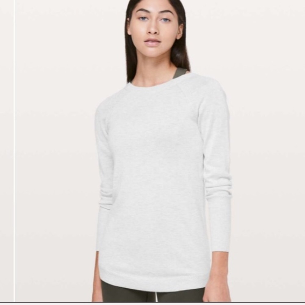 Lululemon Unity Pullover Low Back Long Sleeve Top - image 2